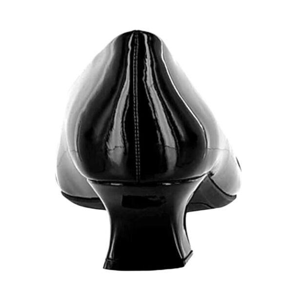 Easy Street NWOT The Waive size 9 black patent shoe with ruched bow detail. - Picture 7 of 7